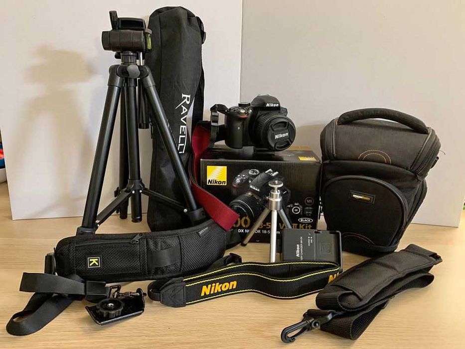 Refle nikon nikon D3300 cu accesorii
