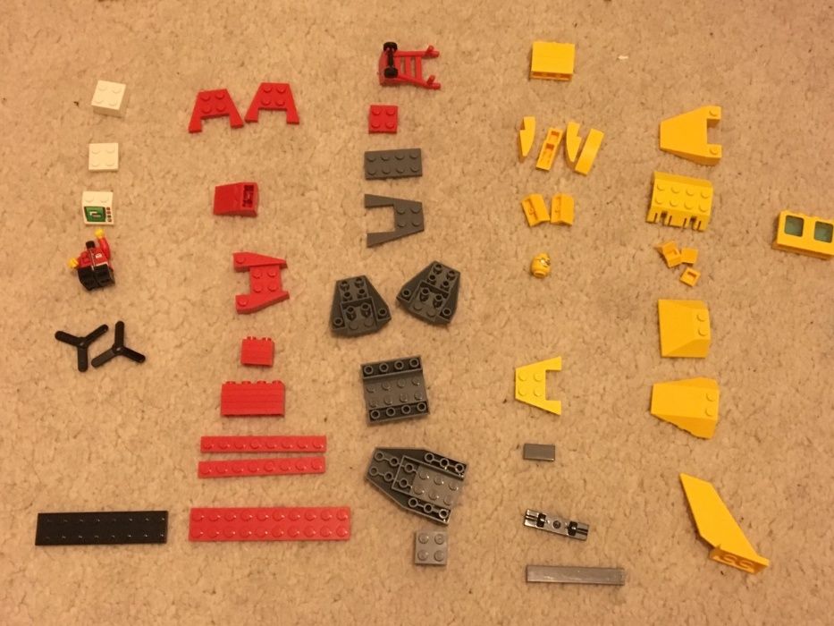 Лего CITY 7732 - пълен комплект, лего части