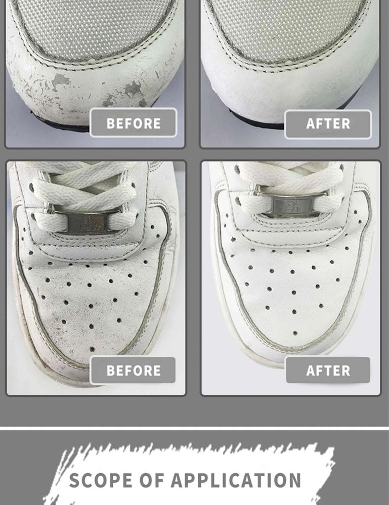 Препарат за почистване на обувки