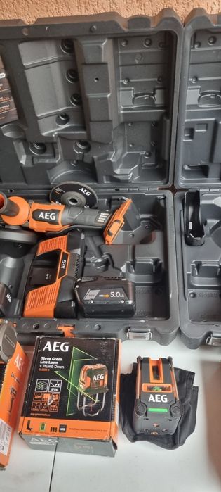 Set Scule AEG noi Brushless