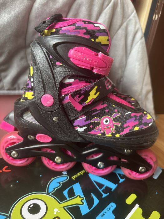 Ролери-кьнки Zax 2в1 размер М 34-37