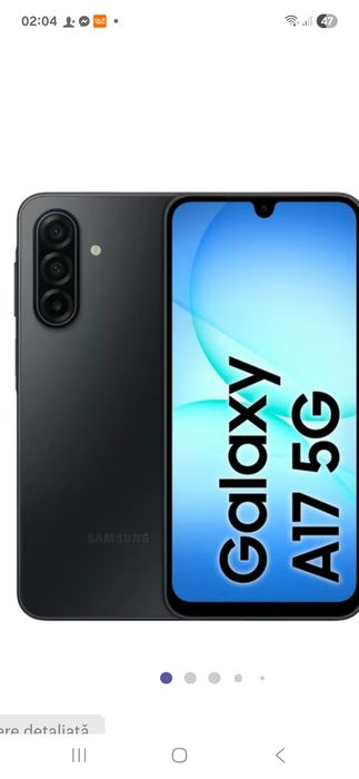 Vând Samsung a 17 5G in sare impecabila