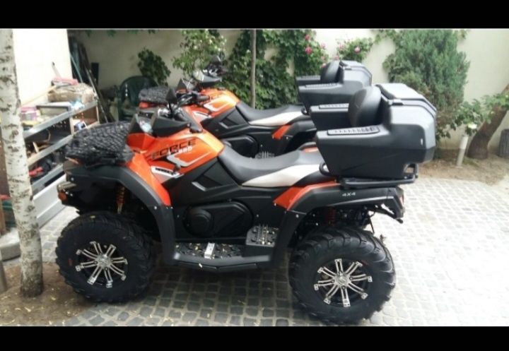 Vand atv CFmoto 550i doua buc 2018 1500 km