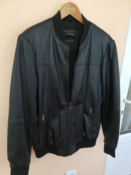 Geaca piele bărbati Pull&Bear L