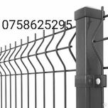 Instalare gard / montaj gard / gard panou bordurat / gard plasa  ZN