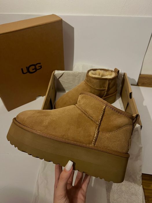UGG Classic Ultra Mini Platform Chestnut