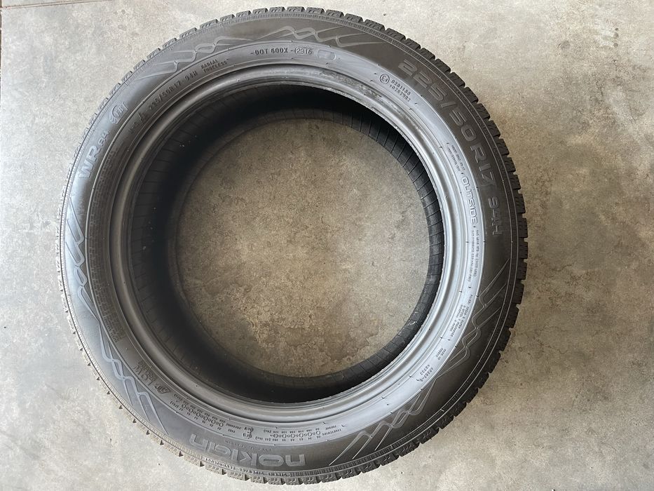 Set Anvelope Cauciucuri Nokian 225 50 R17 M+S Originale Profil 6mm