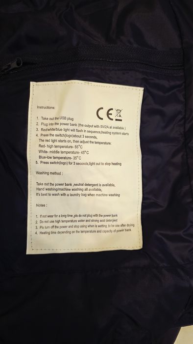 Geaca iarna toamna cu incalzire