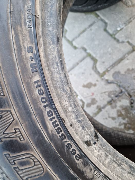 265 55 18 Dunlop