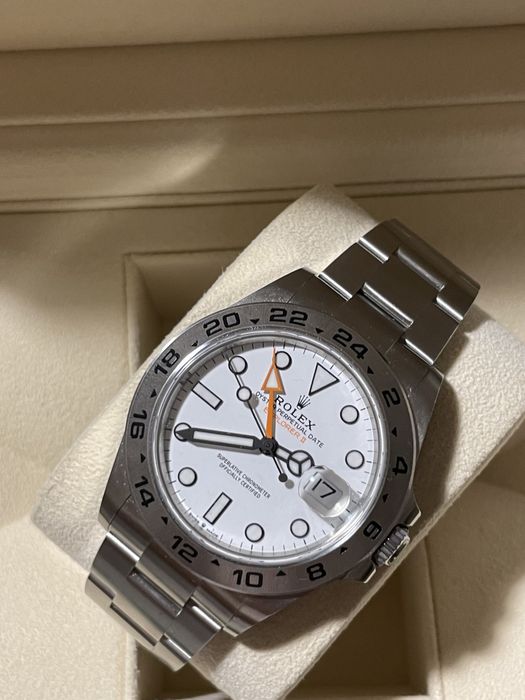 Часовник Rolex Explorer ll Polar Dial