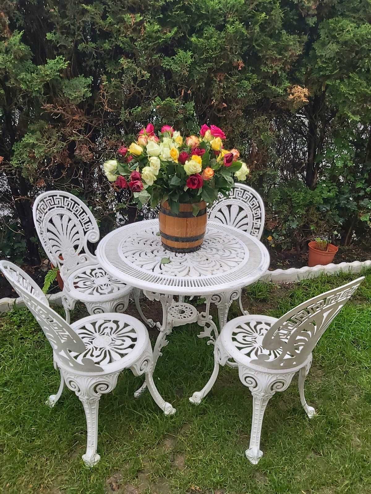 Set de gradina masa cu 4 scaune