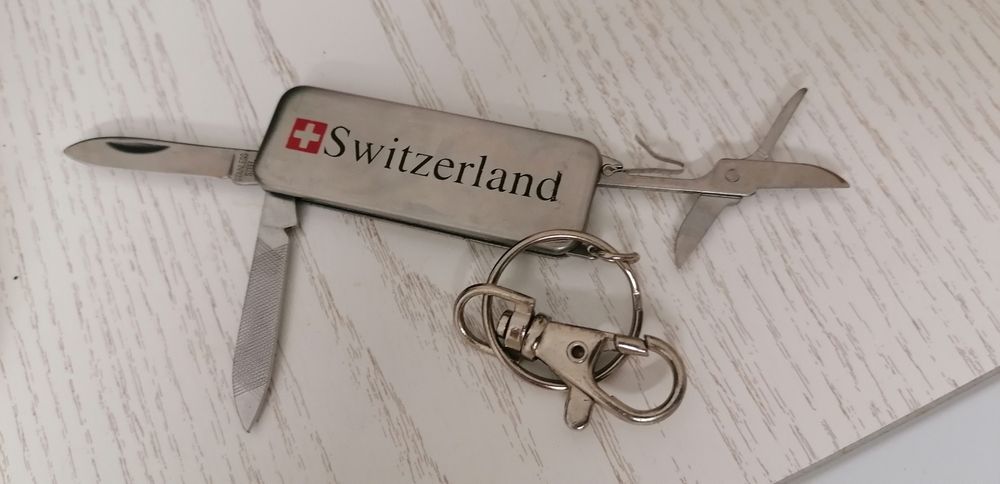 Suvenir elvetian din inox