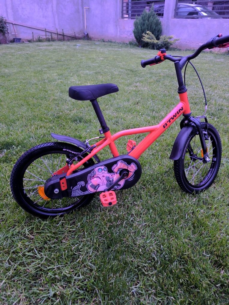 Bicicleta Btwin copii 3-7 ani roti 16 inch