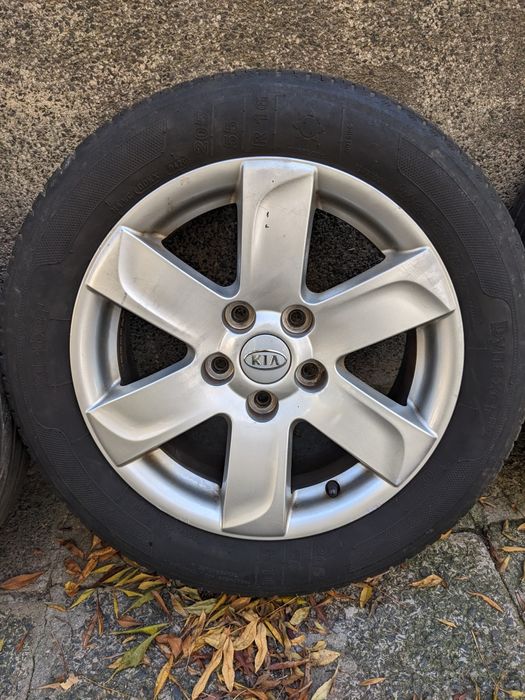 Джанти с гуми Киа 5х114.3 Kia
