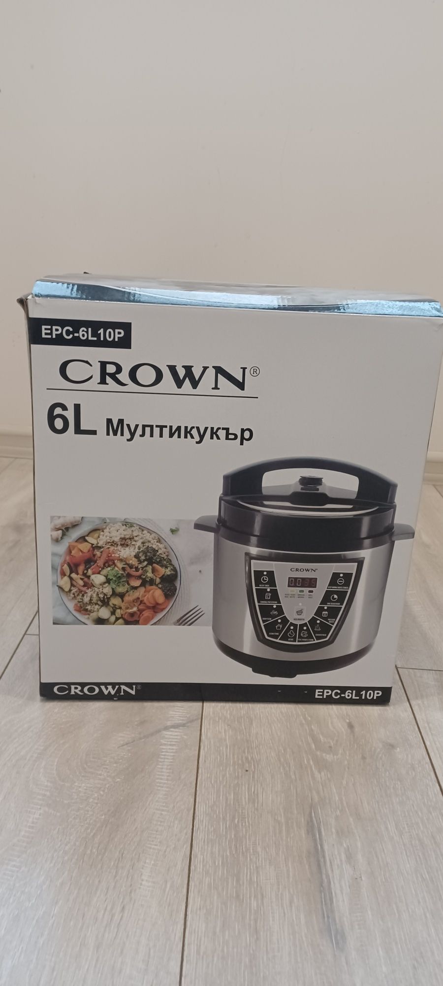 Мултикукър EPC 6L 10P Crown