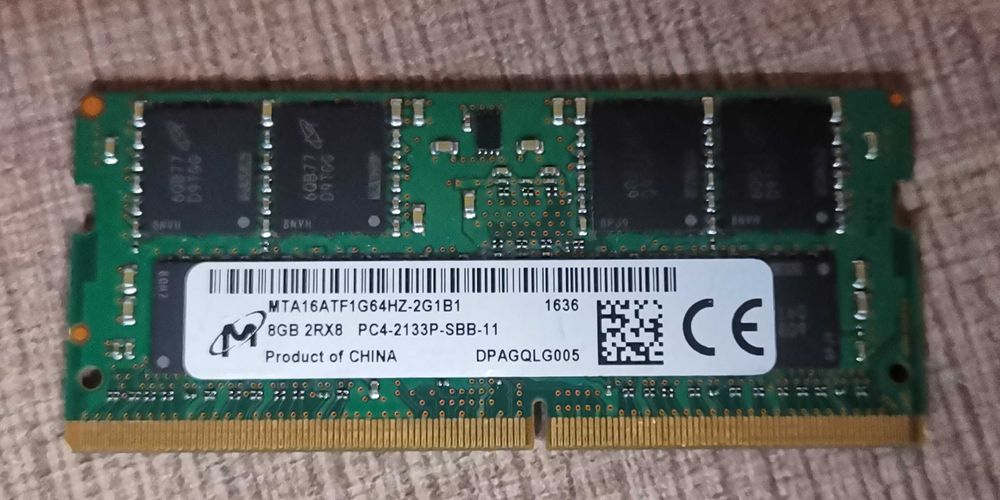 памет RAМ SODIMM Micron Hynix 2x 8Gb (16Gb) DDR4 2133