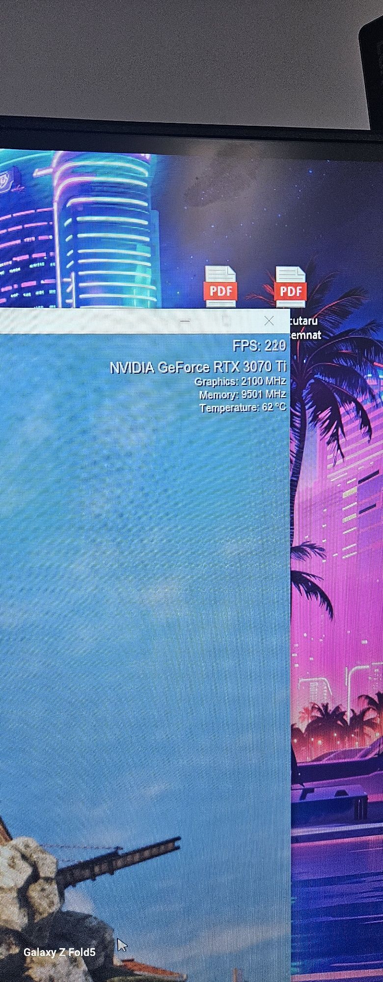 Stație Gaming PC RTX 3070ti