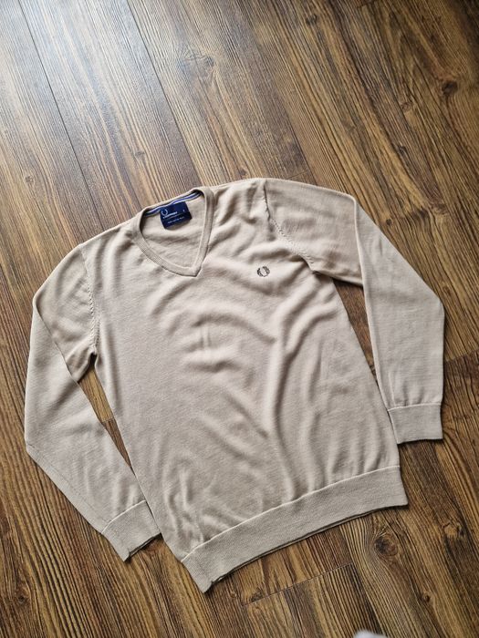 Страхотна мъжка блуза пуловер FRED PERRY размер S