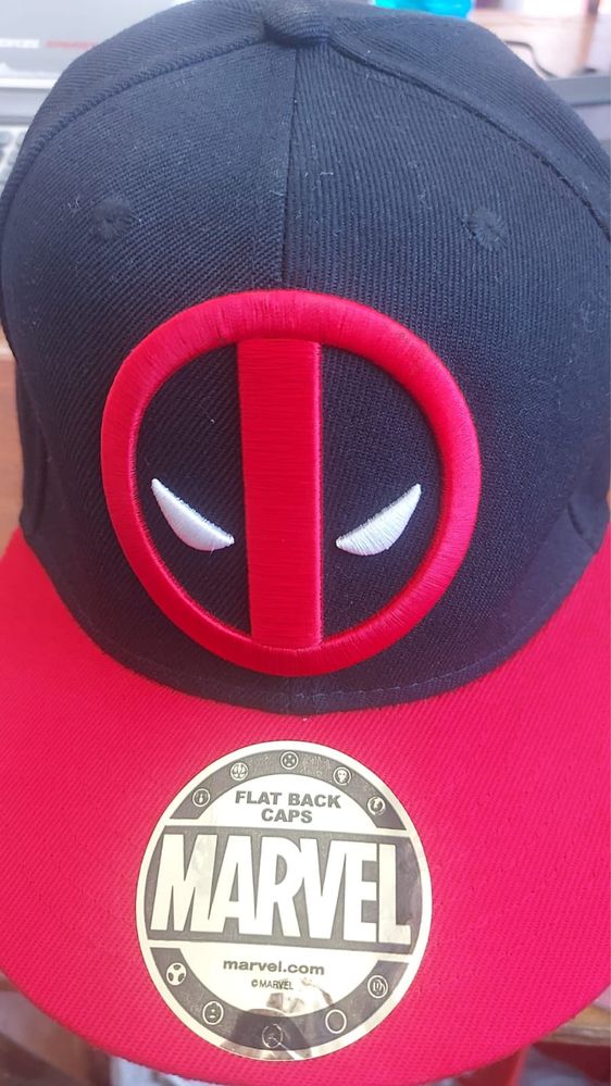 Sapca marvel Deadpool logo