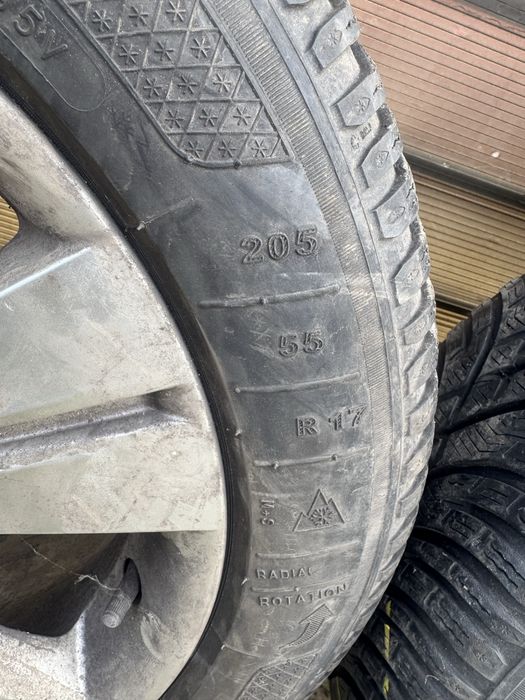 Jante Kia marimea 17 cu anvelope de iarna 205/55/17