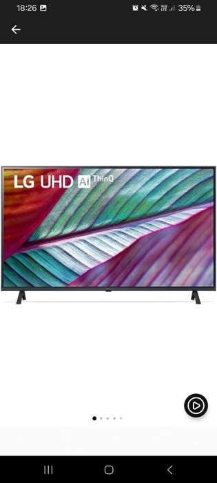 Televizor LG led 189cm smart 4k ultra hd