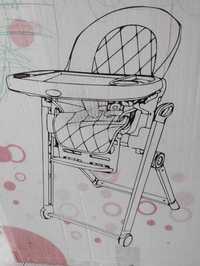 Чисто ново бебешко столче за хранене Mappy