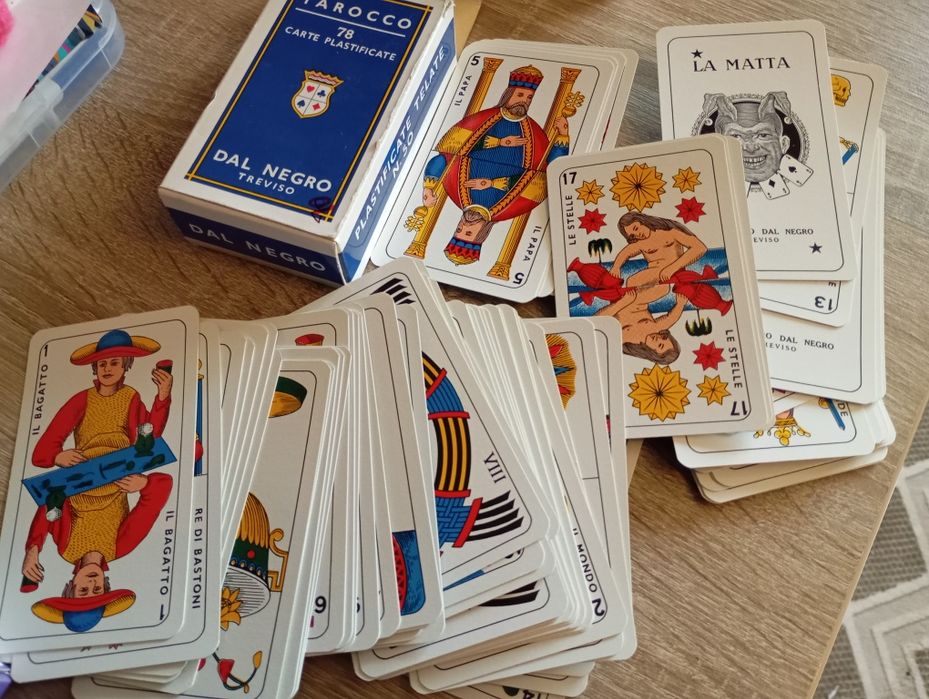 Cărți de joc Monopoly, Piatnik tarot,Dal Negro