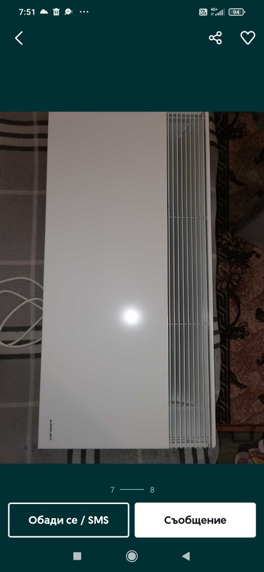 Конвектори AIRELEK 2500W- 2 броя