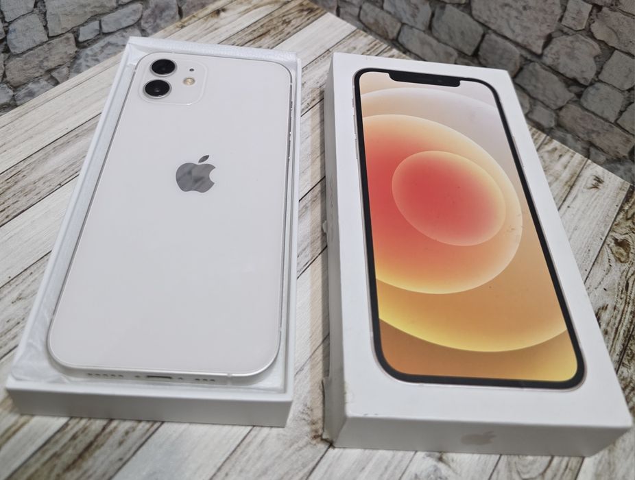 Iphone 12 256gb белый в идеале