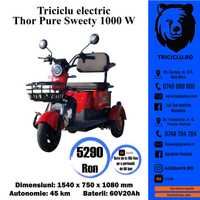 Tricicleta ThorPure Sweety electrica  nou 1000W Agramix