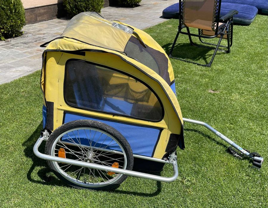 Вело рикша за две деца