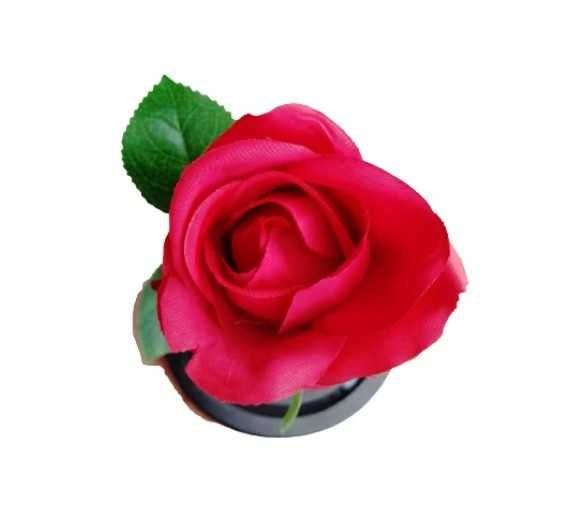 Вечна неувяхваща роза в стъкленица СВЕТЕЩА LED Жена Свети Валентин