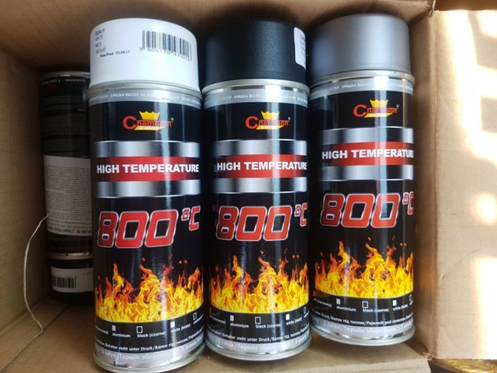 Vopsea temperatura inalta spray termic 800