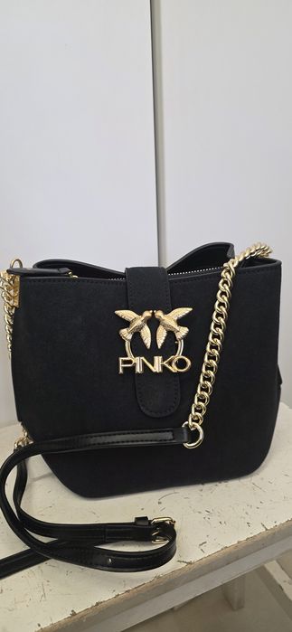 Дамска чанта Pinko черна