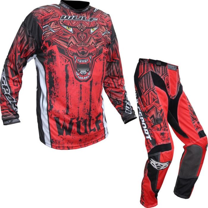 Costum Motocross Aztec Wulfsport- acum si in rate fixe prin TBIpay