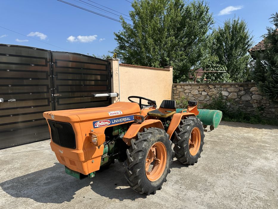 Motocultor tractoras 4x4 diesel Goldoni 2 pistoane cu freza