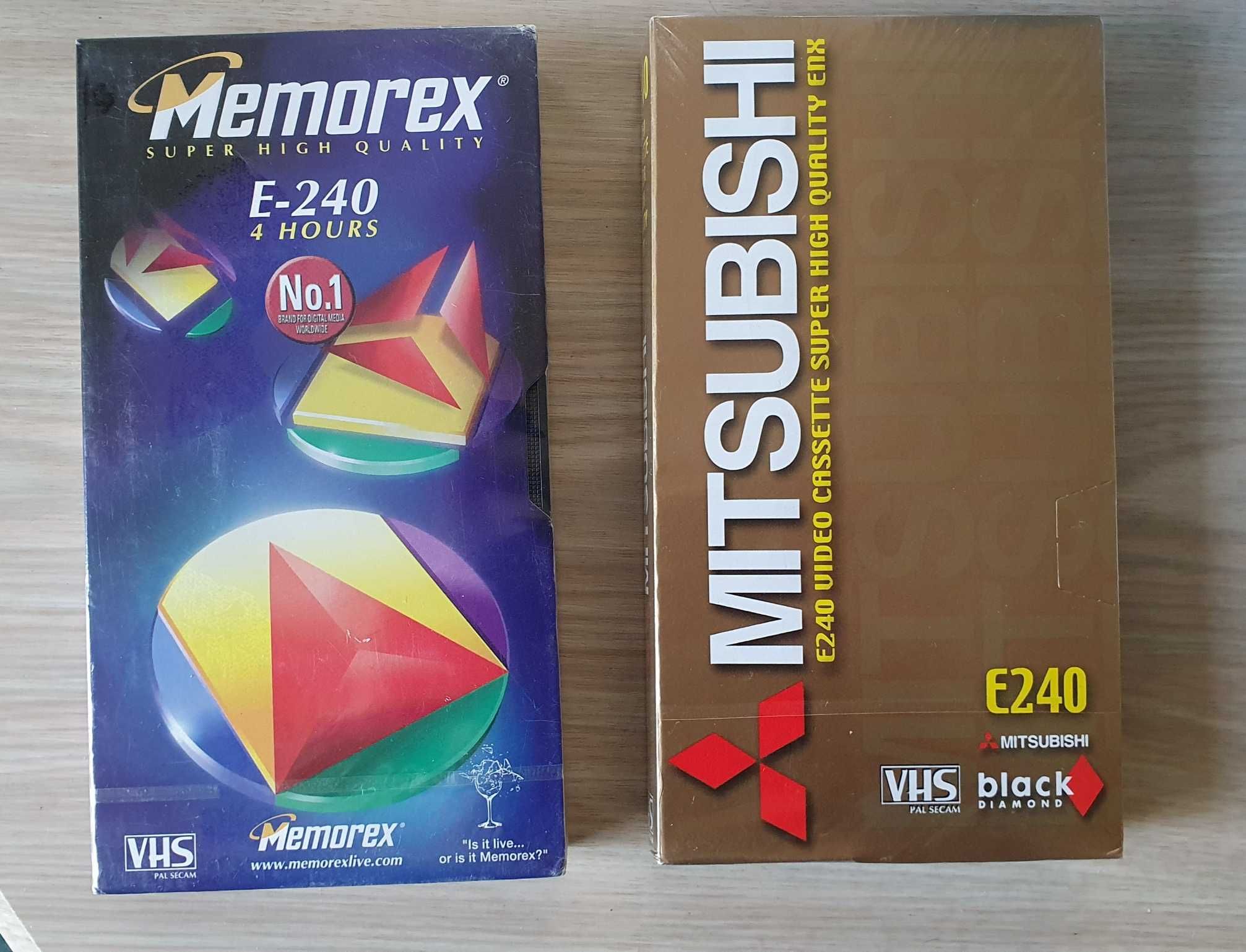 Нови видеокасети VHS TDK, JVC, BASF, Sony, Memorex. Konica