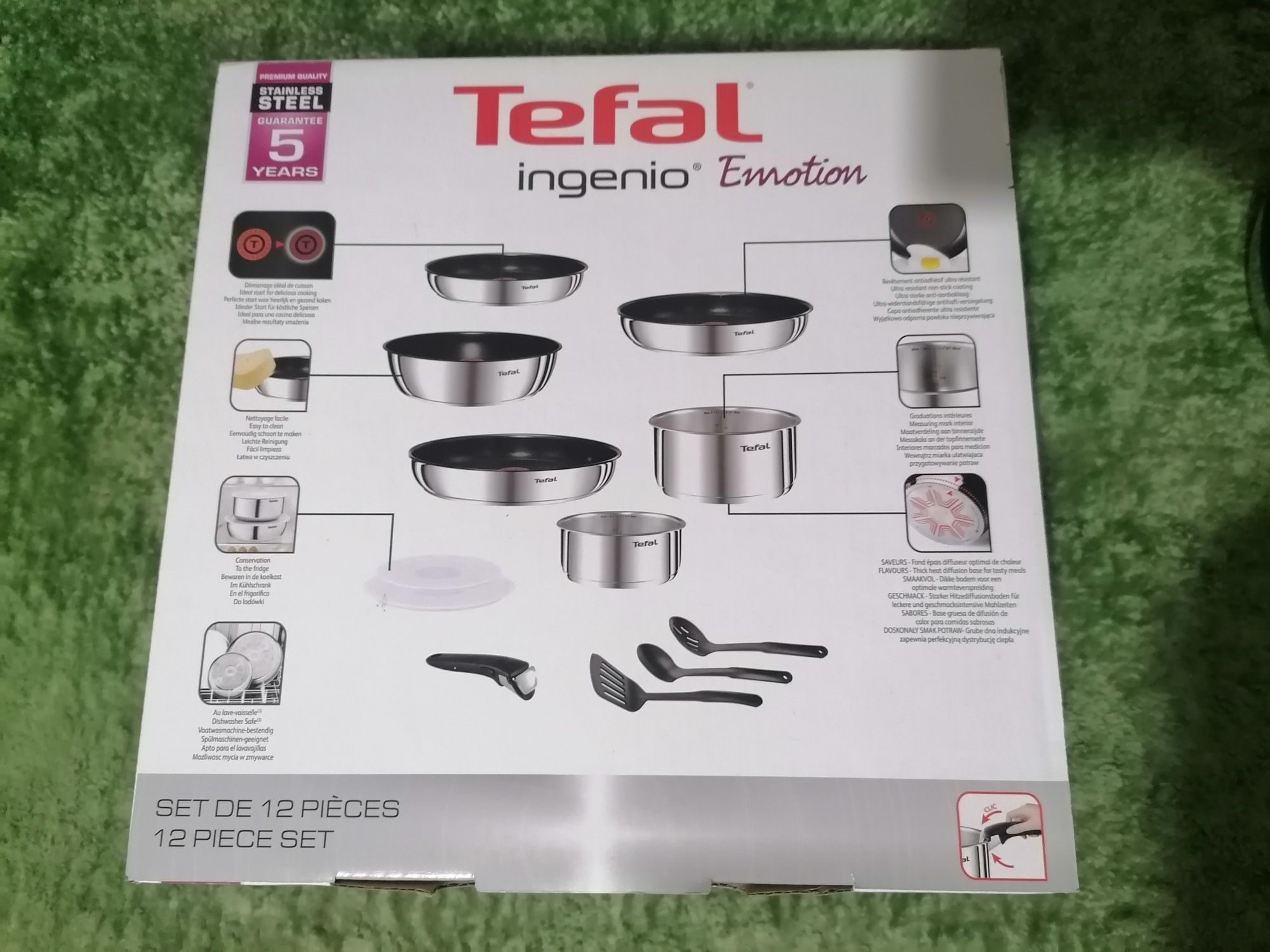 Комплект от 12 части Tefal Ingenio Emotion