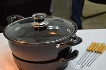 Happy Cooking Multifunctional Slow Cooker și fondue cu brânză