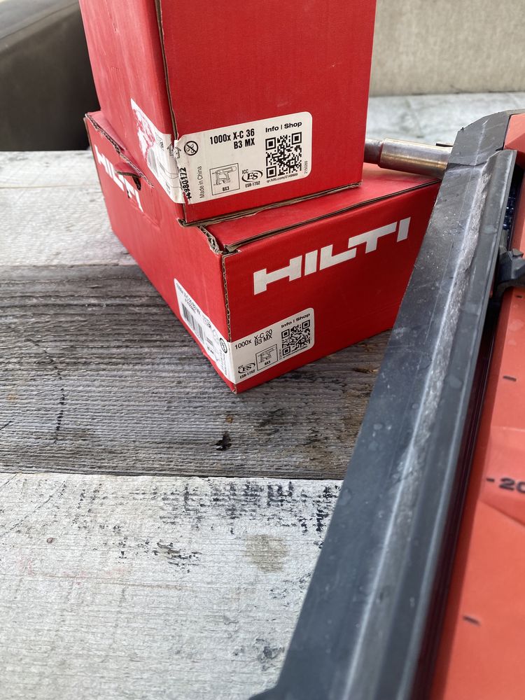 Cuie Pistol Hilti BX3, GX3 fier, beton extradur| Livrare Toata Romania