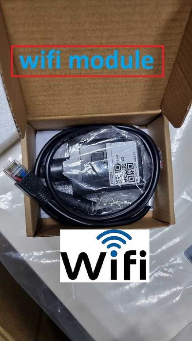 Wifi Хибриден Соларен Инвертор 5KW + 80А МРРТ зарядно панел солар акум
