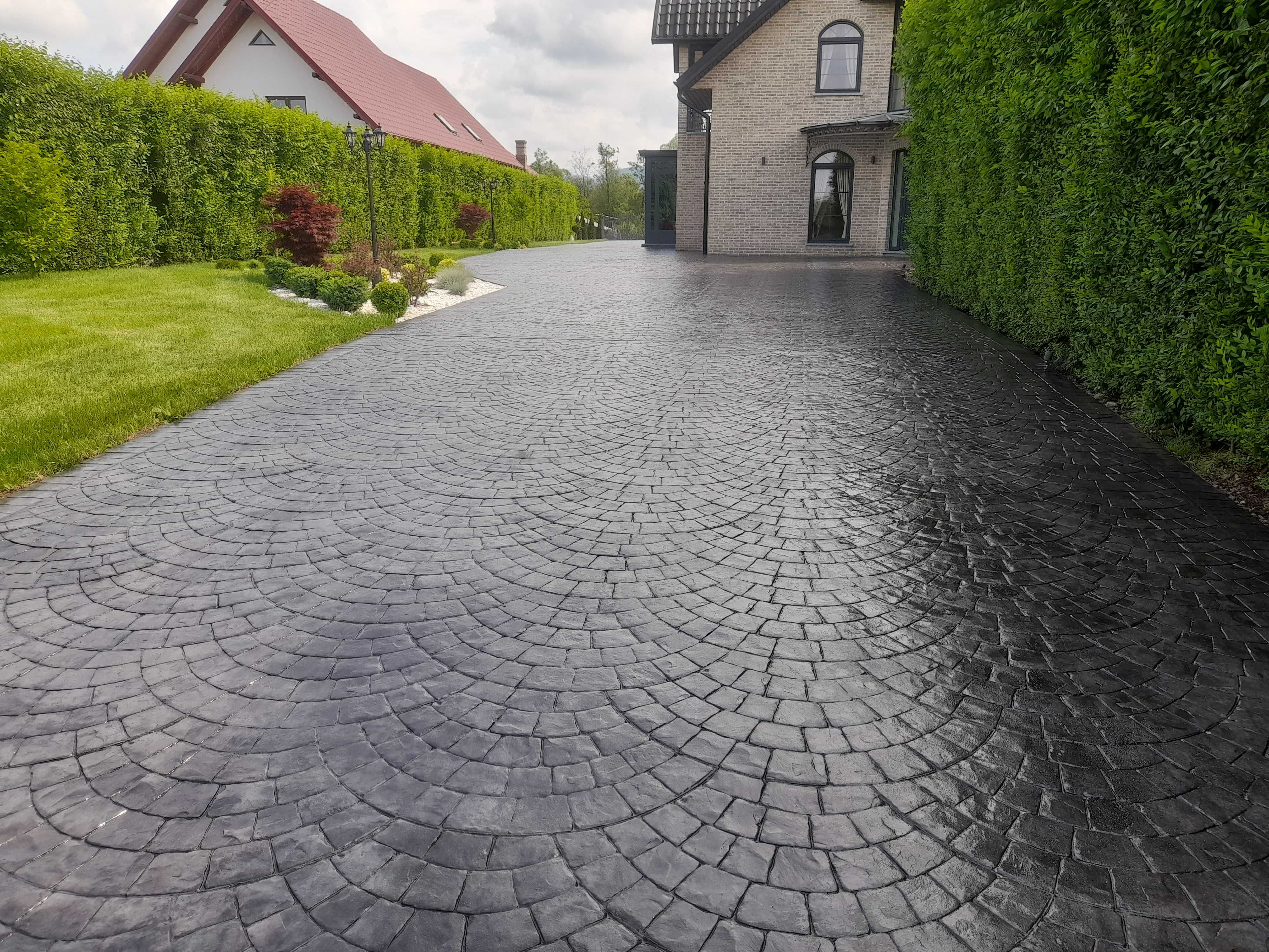 Beton amprentat beton elicopterizat