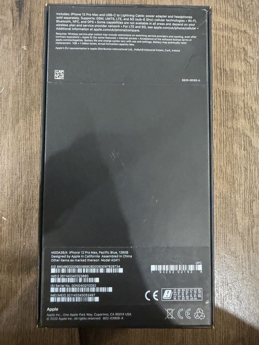 iPhone 12 Pro Max Pacific Blue 128 GB