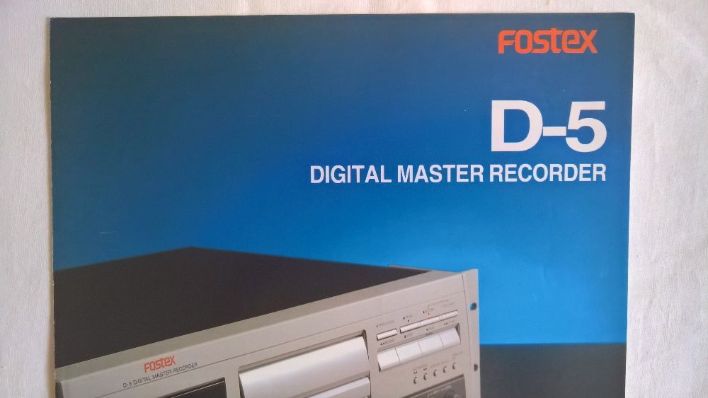 Fostex_D5_Leaflet_Catalog