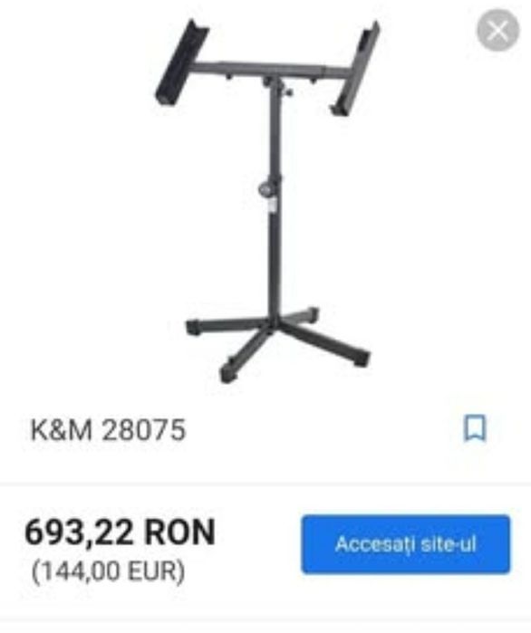 Vând suport stativ mixer