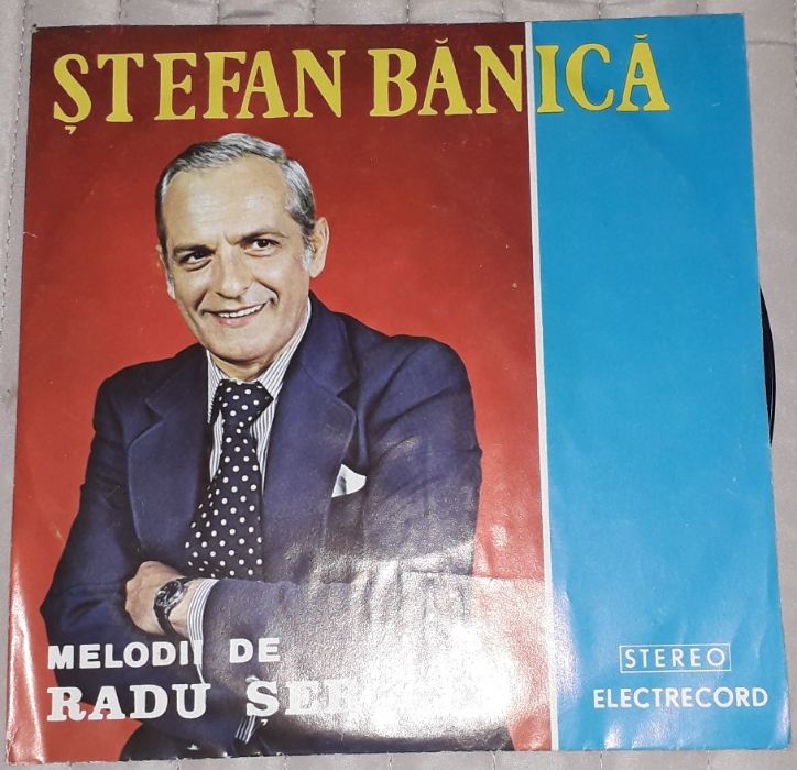 Stefan Banica melodii de Radu Serban disc vinil pickup