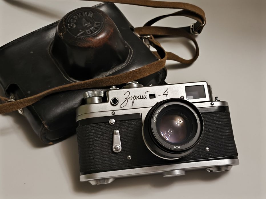 Фотоаппарат плёночный СССР Зоркий 4