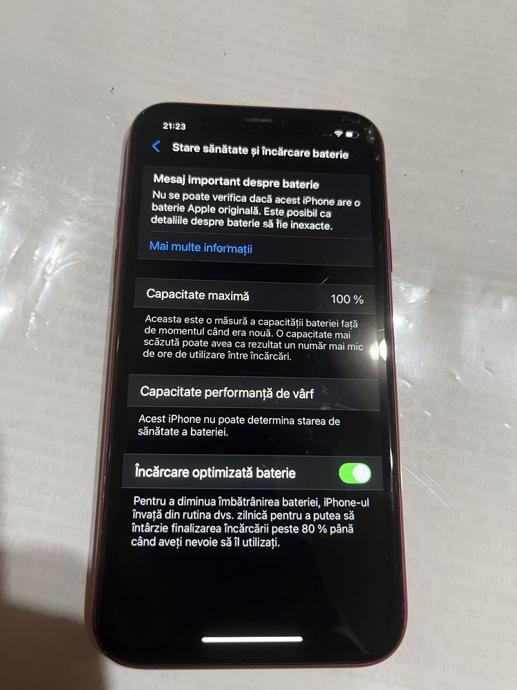 Vand Iphone XR 100% baterie, 64 gb