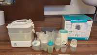 Mothercare sterilizator, biberoane,incalzitor,geanta termica,dispenser