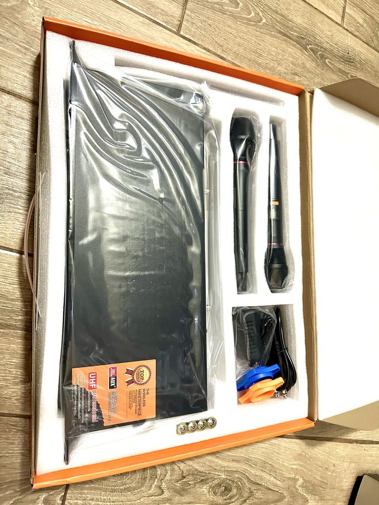 Двойной радиомикрофон jbl vm500